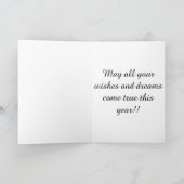 Happy New Year Feiertagskarte (Innenseite)