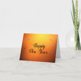 Happy New Year Feiertagskarte