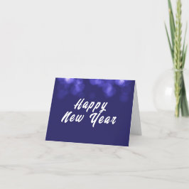 Happy New Year Feiertagskarte