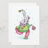 Happy New Year Feiertagskarte (Vorne/Hinten)