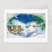 Happy New Year Feiertagspostkarte (Vorderseite)