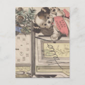 Happy New Year Feiertagspostkarte (Vorderseite)