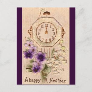 Happy New Year Feiertagspostkarte