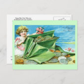 Happy New Year Feiertagspostkarte (Vorne/Hinten)