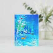 Happy New Year Feiertagspostkarte (Stehend Vorderseite)