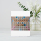 Happy New Year Feiertagspostkarte (Stehend Vorderseite)