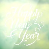 Happy New Year Fensteraufkleber (Blatt 3)