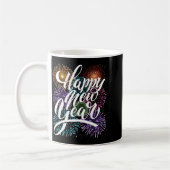 Happy New Year Firework Family Matching Men Women Kaffeetasse (Links)
