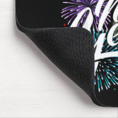 Happy New Year Firework Family Matching Men Women Mousepad (Ecke)