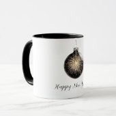 Happy New Year Fireworks Ball Tasse (Vorderseite Links)