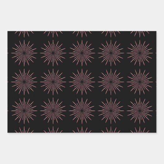 Happy New Year Fireworks Geschenkpapier Set (Vorderseite 2)