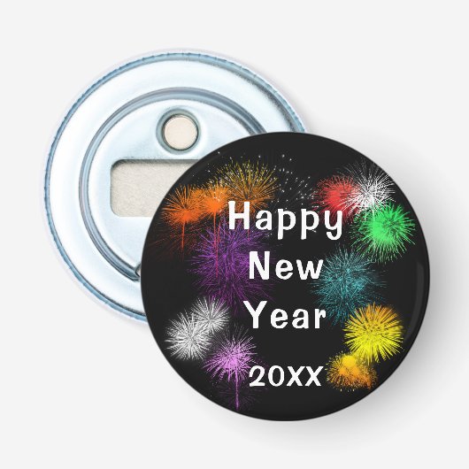 Happy New Year Flaschenöffner (Vorderseite)