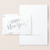 Happy New Year Folienkarte (Anzeige)