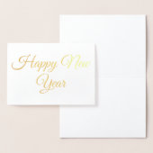 Happy New Year Folienkarte (Anzeige)