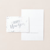 Happy New Year Folienkarte (Anzeige)