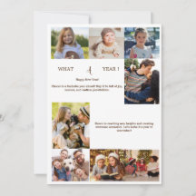 Happy New Year Foto Gesamt Neujahr Card