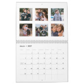 Happy New Year | Foto | Name der Monogramm Kalender (Mär 2027)