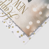 Happy New Year Fox Seidenpapier (Detail)