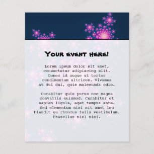 Happy New Year Fraktal Flyer