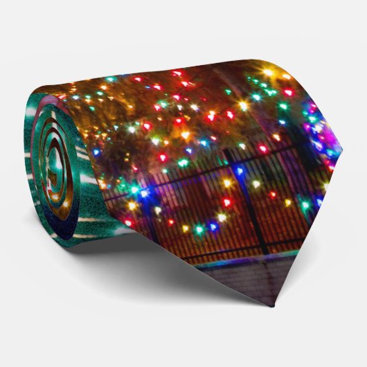 Happy New Year | Funny Fireworks Pattern Krawatte (Gerollt)