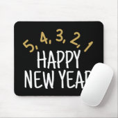 Happy New Year Funny Mousepad (Mit Mouse)