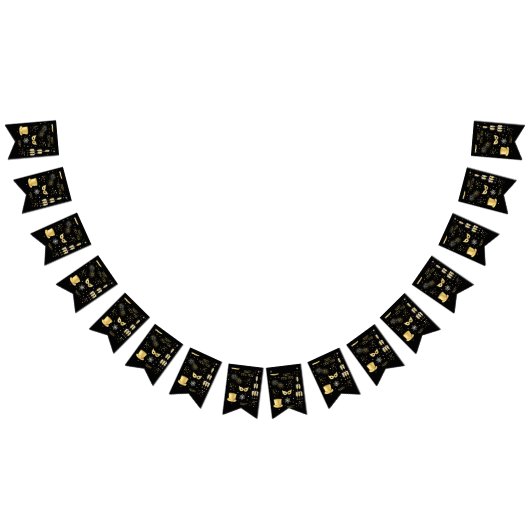 Happy New Year GB Bunting Banner (Alle)