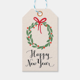 Happy New Year Geschenkanhänger