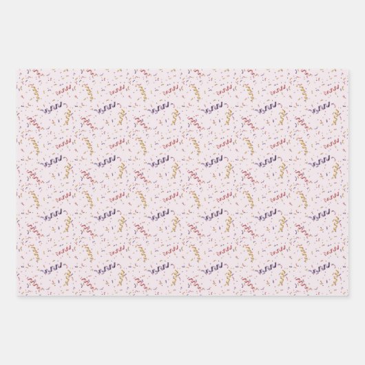 Happy New Year Geschenkpapier Set (Vorderseite 2)