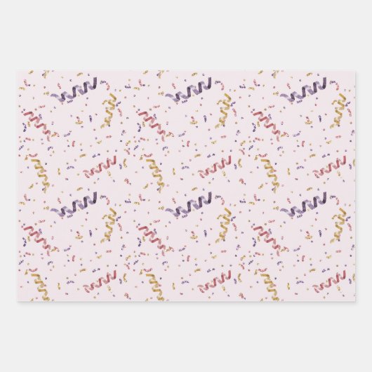 Happy New Year Geschenkpapier Set (Vorderseite 3)