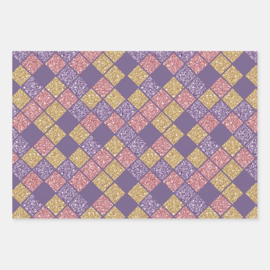 Happy New Year Geschenkpapier Set (Vorderseite)