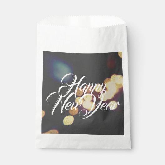 Happy New Year Geschenktütchen (Vorderseite)