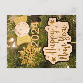 Happy New year get card 2024 Postkarte