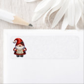 Happy New Year Gnome Address Labels (Insitu)