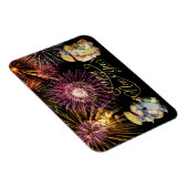 Happy New Year Gnomes Magnet (Rechte Seite)