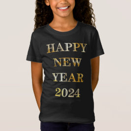 Happy New Year Gold T-Shirt
