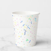 Happy New Year - Gold Text Pappbecher (Rückseite)