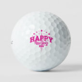 Happy New Year Golfball (Vorderseite)