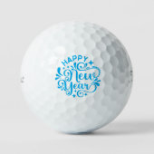 Happy New Year Golfball (Vorderseite)