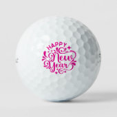 Happy New Year Golfball (Vorderseite)