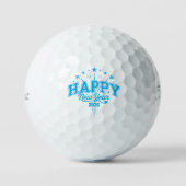 Happy New Year Golfball (Vorderseite)