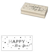 Happy New Year Gummistempel (Stempel)