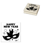 Happy New Year Gummistempel (Stempel)