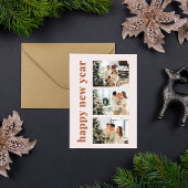 Happy New Year Holiday Card Einladung