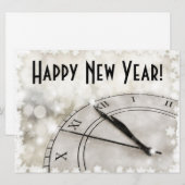 Happy New Year Holiday Card Feiertagskarte (Vorne/Hinten)