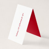 Happy New year Holiday Card Joshua 1:8-9 (Rückseite)