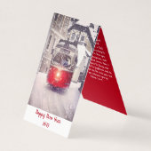 Happy New year Holiday Card Joshua 1:8-9 (Vorderseite)