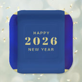 Happy New Year Holiday Pappteller