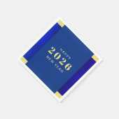 Happy New Year Holiday Serviette (Ecke)