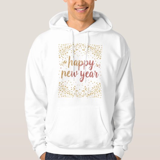 happy new year hoodie (Vorderseite)