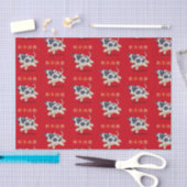 "Happy New Year" in chinesischer Sprache Seidenpapier (Handwerk)